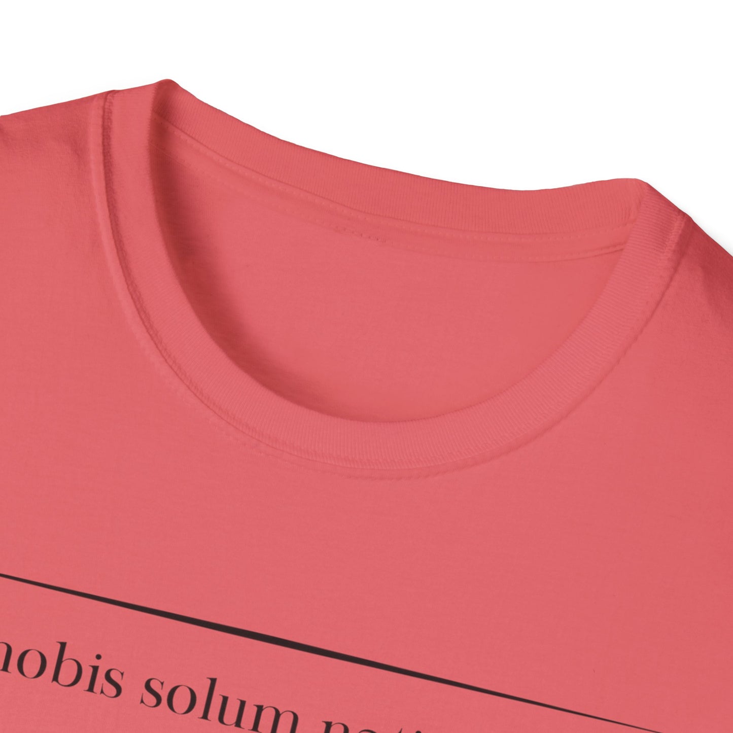 Philosophical Thought Tee - Front & Back Print - Light Hues