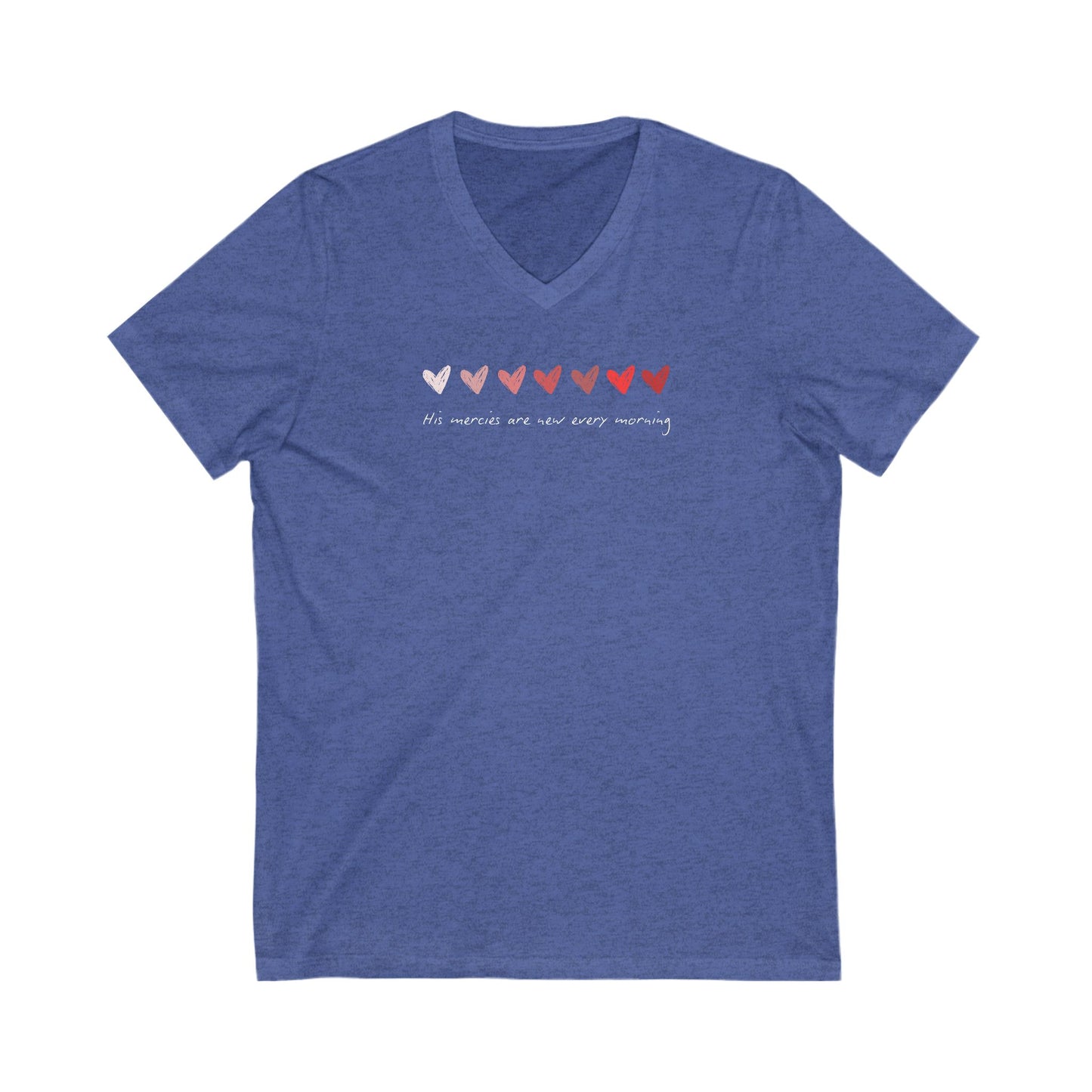 His Mercies Are New Every Morning V-Neck Tee
