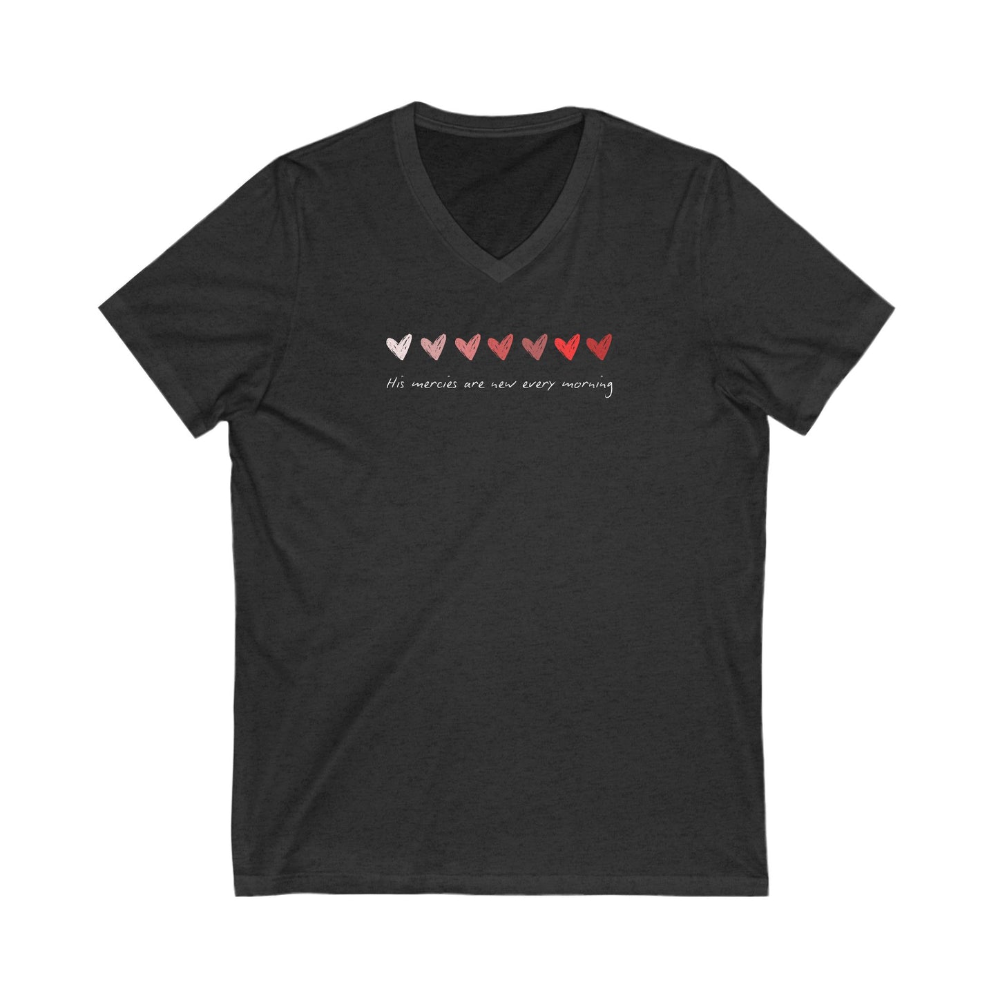 His Mercies Are New Every Morning V-Neck Tee