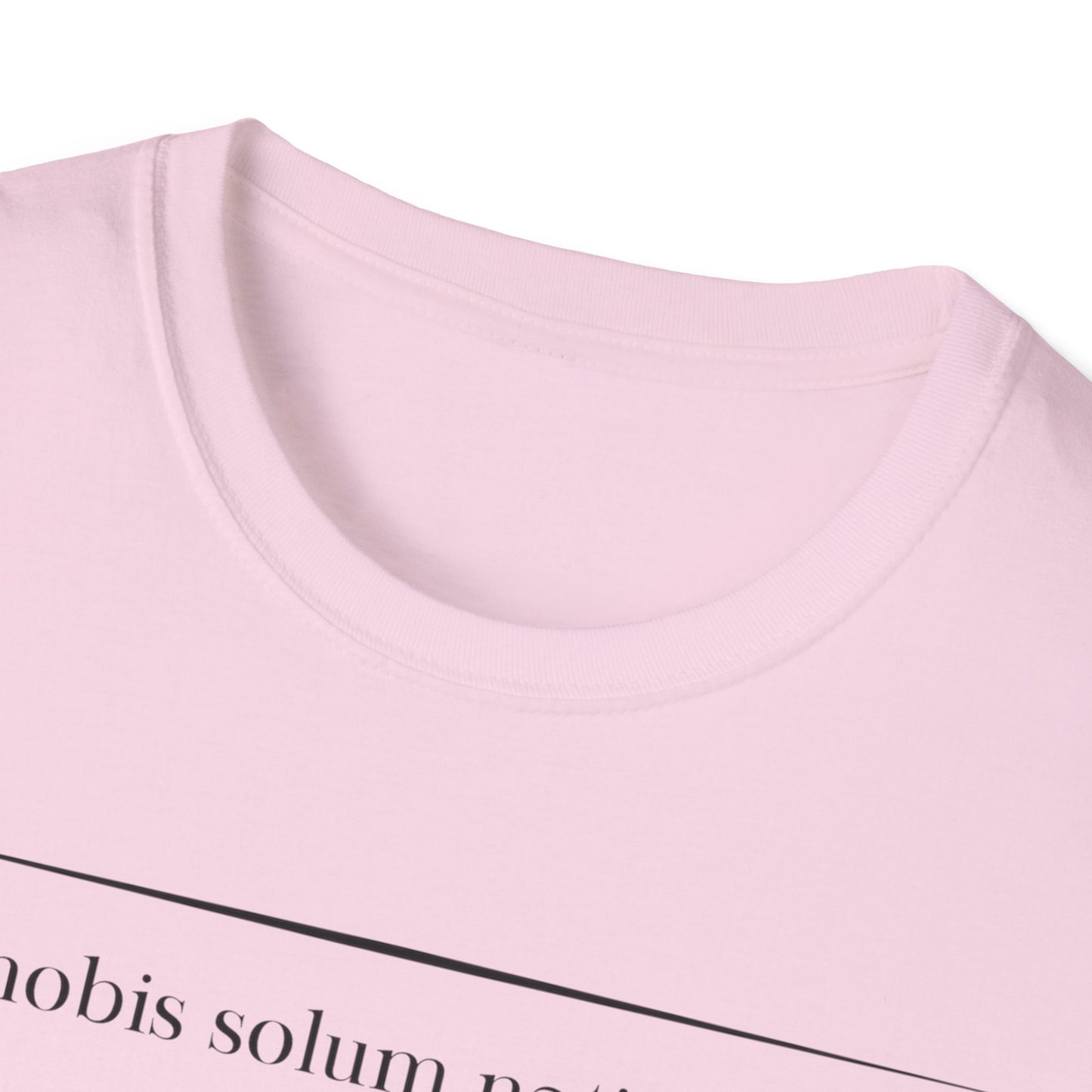 Philosophical Thought Tee - Front & Back Print - Light Hues