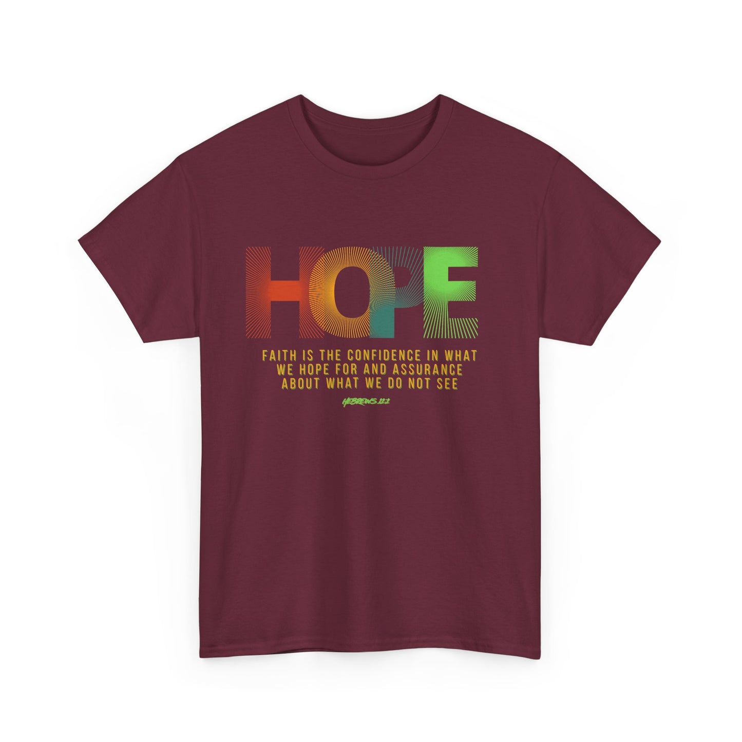 Hope In What Is Unseen Unisex Heavy Cotton Tee
