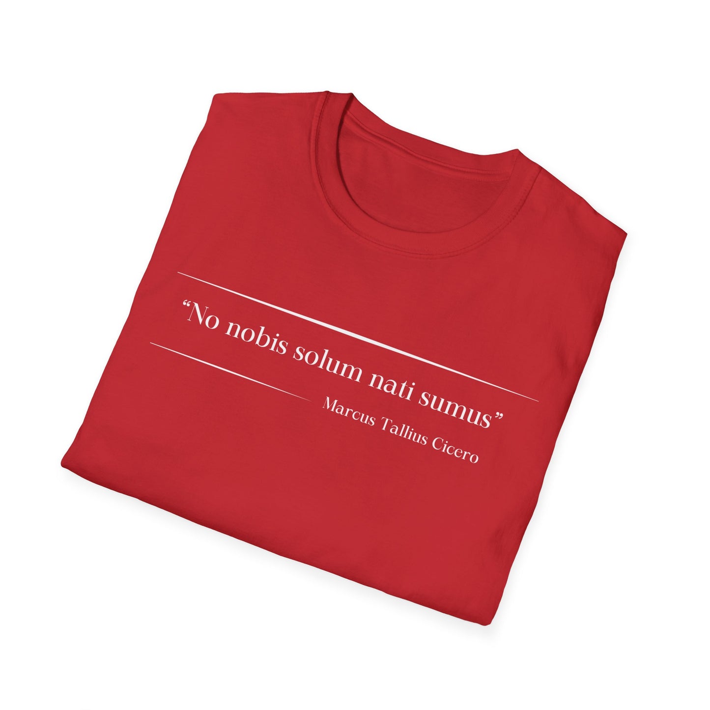 Philosophical Thought Tee - Front & Back Print - Dark hues