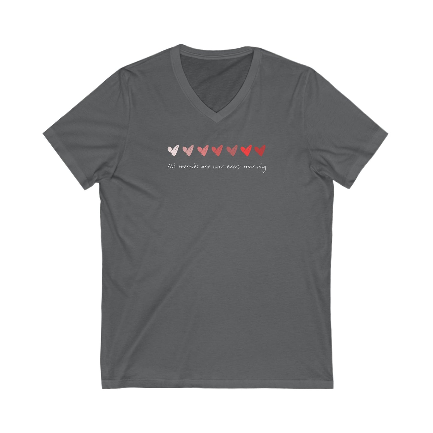 His Mercies Are New Every Morning V-Neck Tee