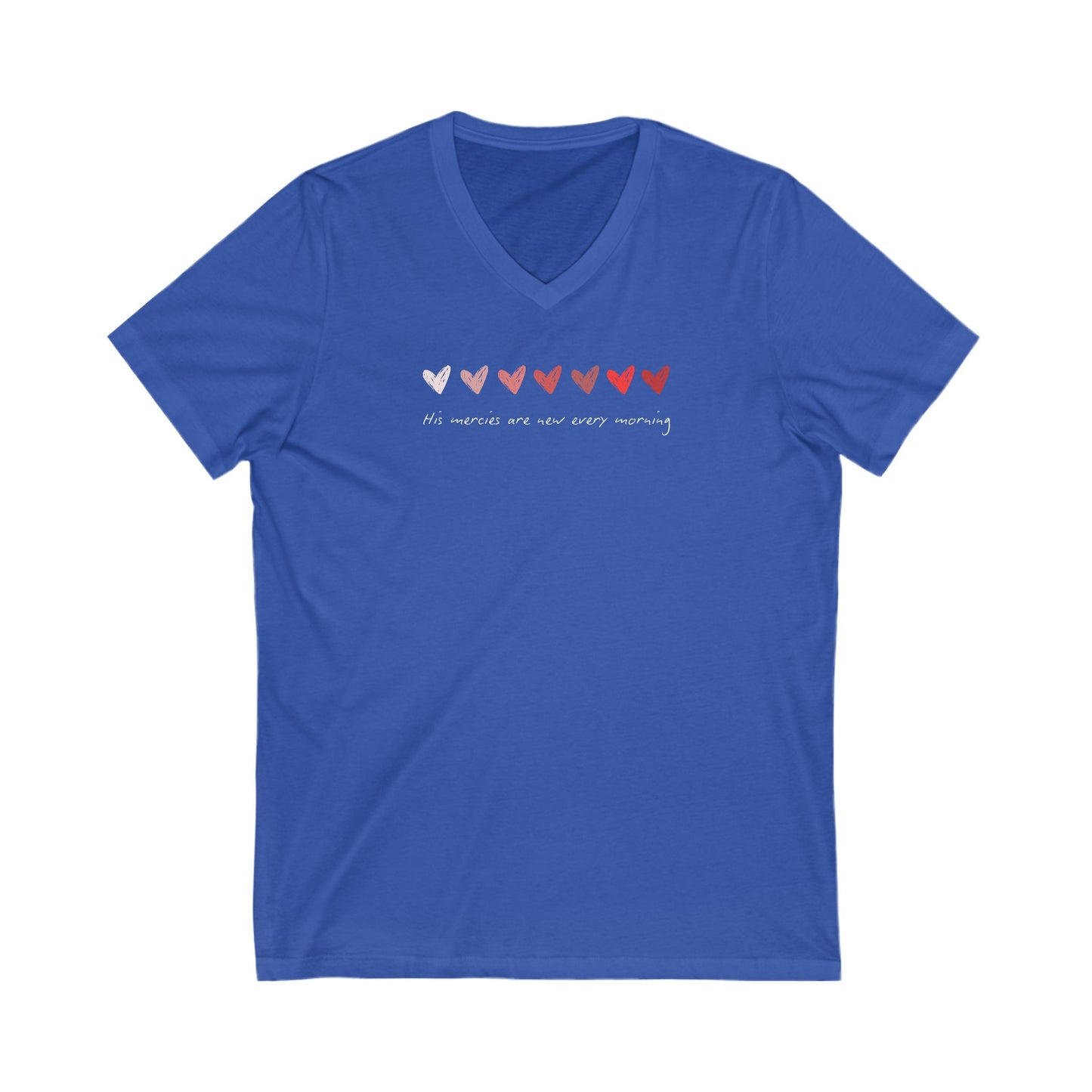 His Mercies Are New Every Morning V-Neck Tee