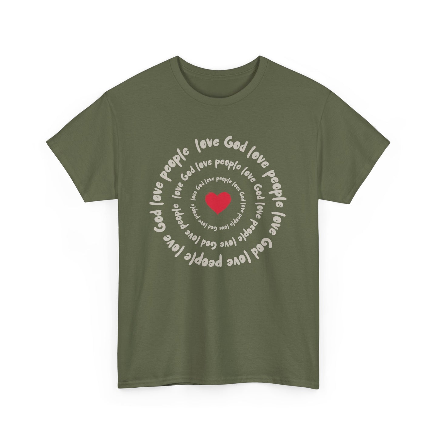 Love God Love People Faith T-Shirt