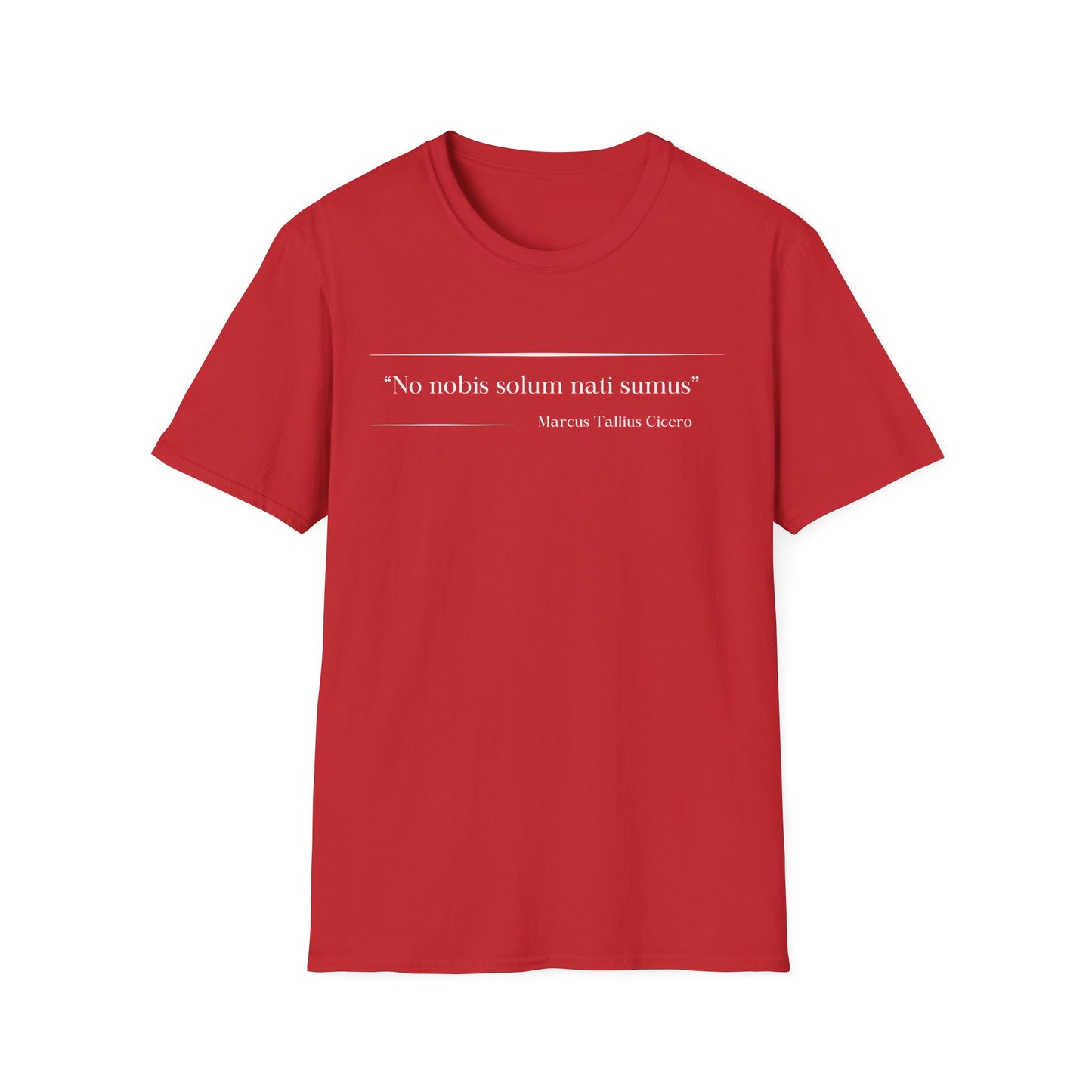 Philosophical Thought Tee - Front & Back Print - Dark hues