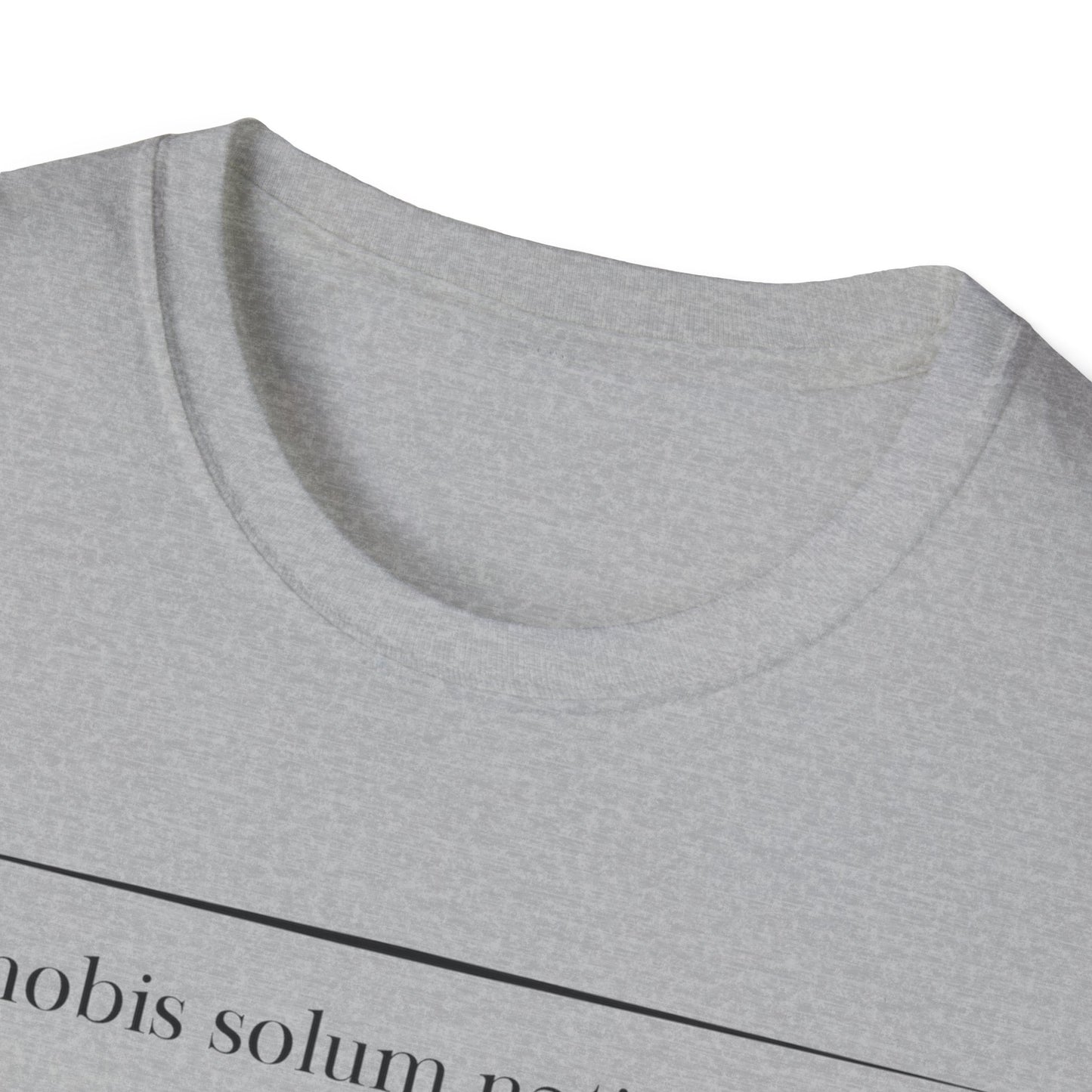 Philosophical Thought Tee - Front & Back Print - Light Hues
