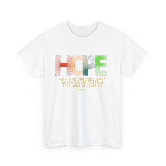 Hope In What Is Unseen Unisex Heavy Cotton Tee