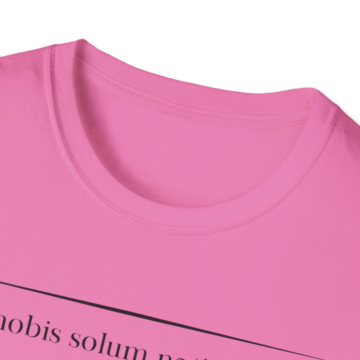 Philosophical Thought Tee - Front & Back Print - Light Hues