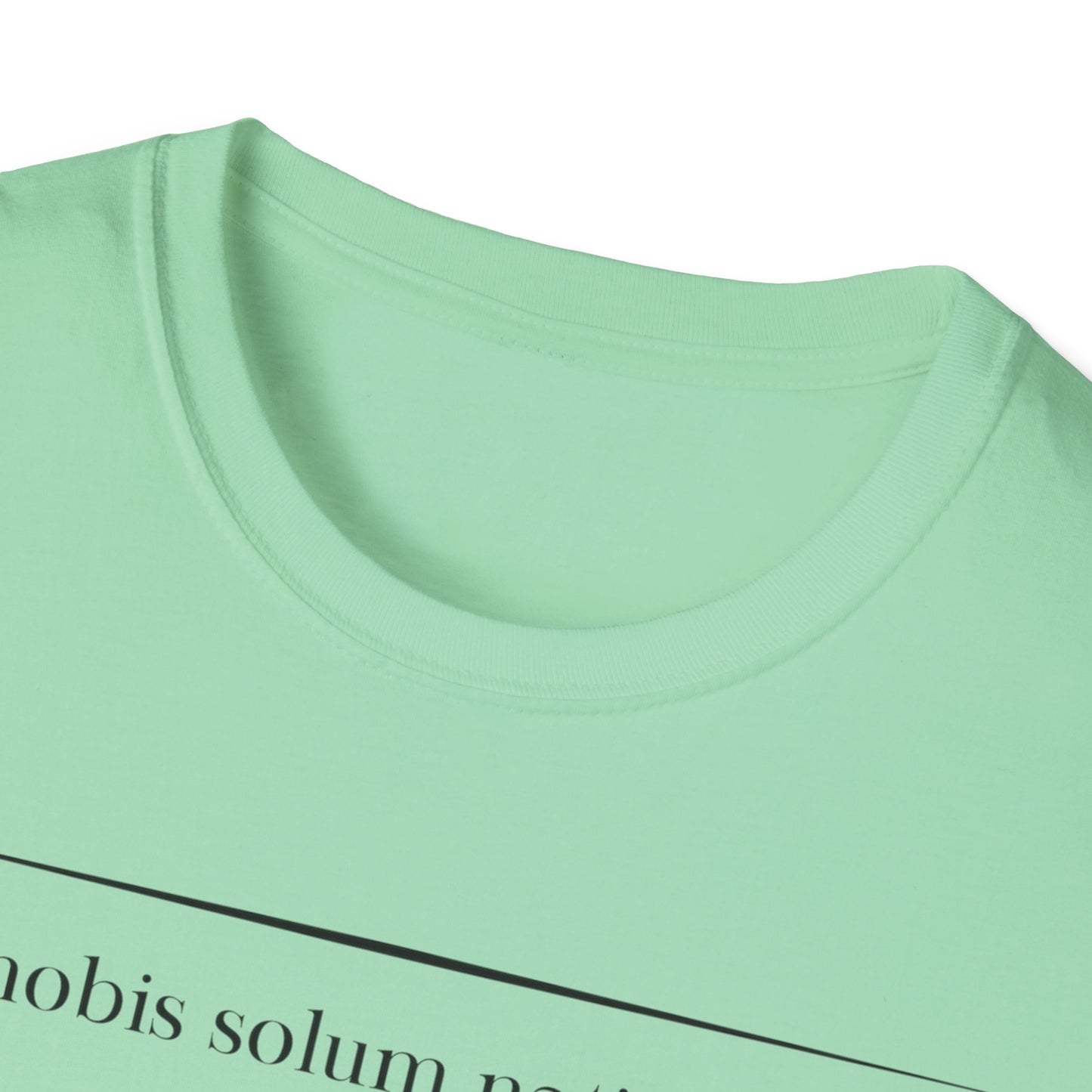 Philosophical Thought Tee - Front & Back Print - Light Hues