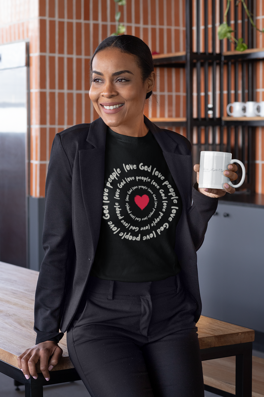 Love God Love People Faith T-Shirt
