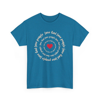Love God Love People Faith T-Shirt