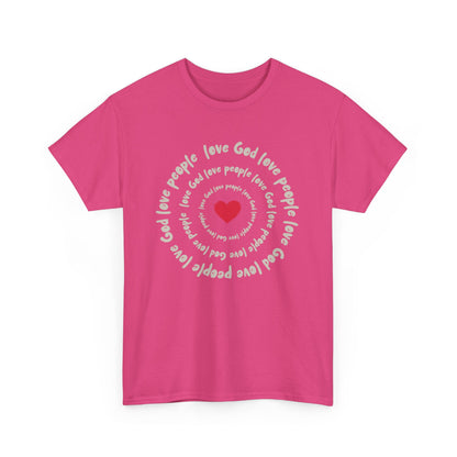 Love God Love People Faith T-Shirt