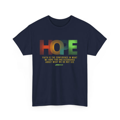 Hope In What Is Unseen Unisex Heavy Cotton Tee
