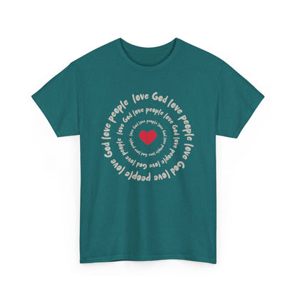 Love God Love People Faith T-Shirt