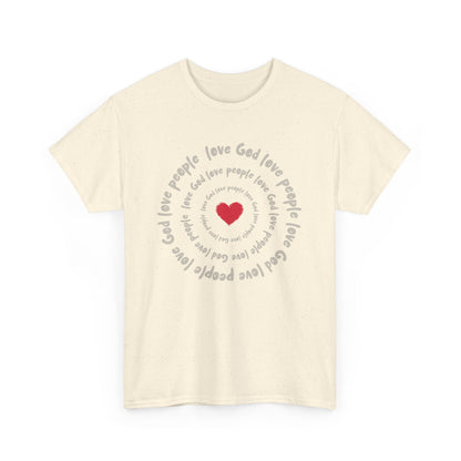 Love God Love People Faith T-Shirt