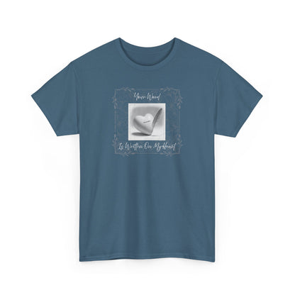 Your Word Is Written On My Heart Psalm 119:11 T-shirt