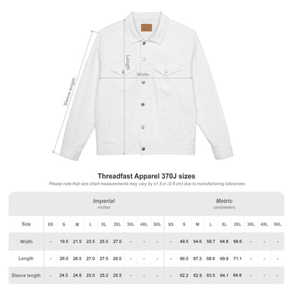 Z-Lux Embroidered Black Denim Jacket - Lion of Judah Revelation 5:5 - OUT OF STOCK