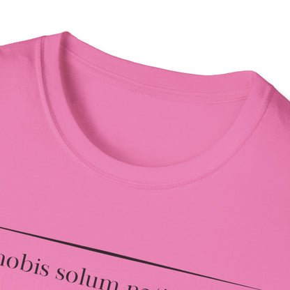 Philosophical Thought Tee - Front & Back Print - Light Hues
